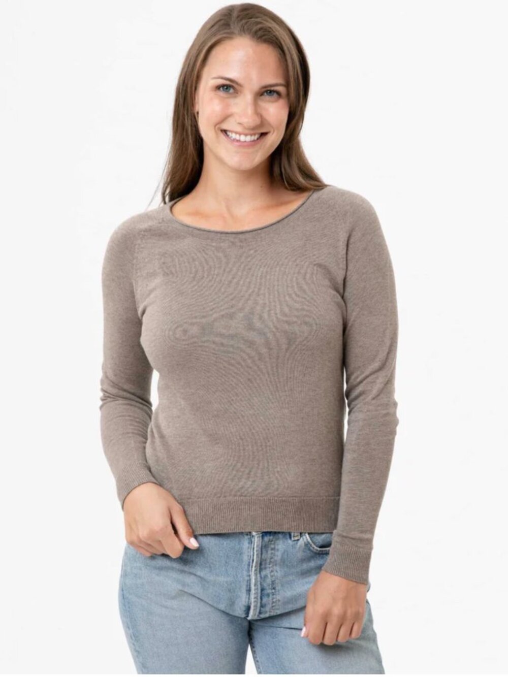 Oliver Charles Summer Boatneck (S, undyed cotton & seacell) - Lifetime Warranty